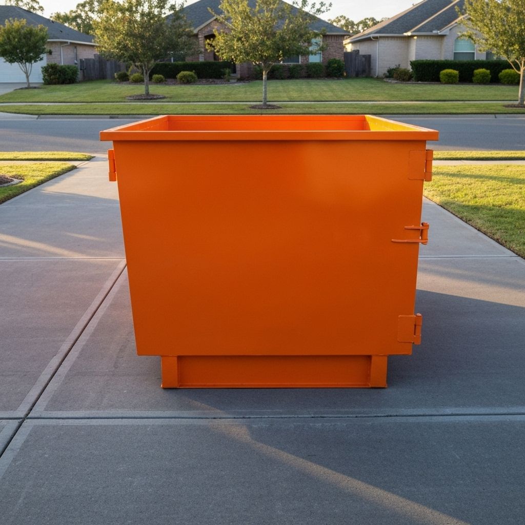 15 Yard dumpster
