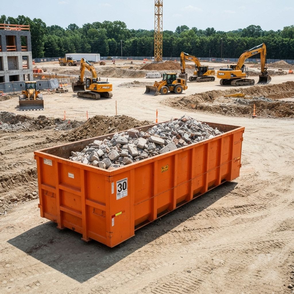 30 Yard dumpster
